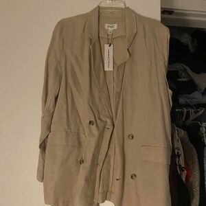 Tan blazer